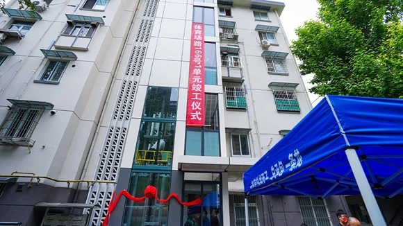 浙江杭州·拱墅区体育场路加装梯